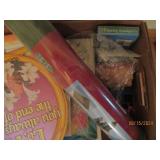 Spring/Easter box of decor...