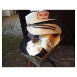 freestanding hat and coat rack with...