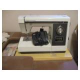 Sturdy sewing table and sewing machine
