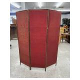 Antique 3 Panel Folding Screen/Room Divider