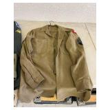 Military Uniforms & Flashlight