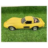 Yellow Corvette Beam Decanter