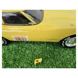 Yellow Corvette Beam Decanter