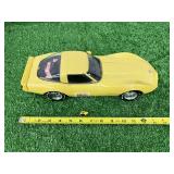 Yellow Corvette Beam Decanter