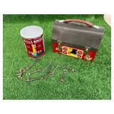 Skeleton Keys, Thermos Lunch Box & Coffee Tin
