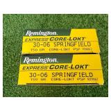 2 Boxes Remington 30-06 Springfield 150 Grain