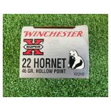 Winchester 22 Hornet 46 Gr Hollow Point