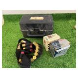 12 Gauge Shotgun Shells, Belt & Carry Case