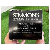 Simmons 22 Mag Model 1022 Scope