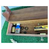 Gun Rack with Locking Drawer & Contents