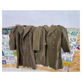 Vintage Military Long Coats