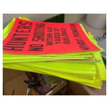 Gun Cleaning Supplies & Hunting Signs