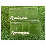 2 500 Count Boxes Remington High Velocity 22 Long Rifle Hollow Point Cartridges