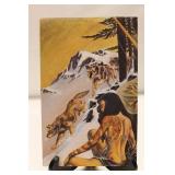 Lot of 2 Illustrated Books: Wolves and Green Arrow Comic