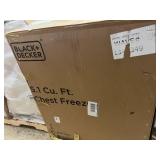 Black and Decker 5.1 Cu. Ft. Chest Freezer