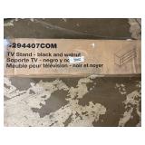 Ameriwood TV Stand - Black and Walnut