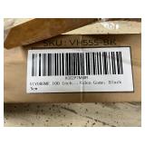 VivoHome 100" Manual Pull Down Projector Screen