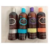 4 Bottles of Different Hask Shampoos