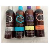 4 Bottles of Different Hask Shampoos