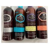 4 Bottles of Different Hask Shampoos