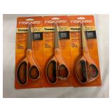 3 Fiskars Titanium Premium Scissors