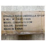 Double Patio Umbrella 10ft x 13ft