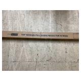 VivoHome 120" Manual Pull Down Projector Screen