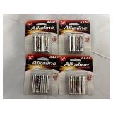 32 Alkaline AAA Batteries