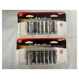 32 AA Alkaline Batteries