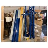 Blue Metal Outdoor Shelter