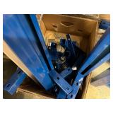 Blue Metal Outdoor Shelter