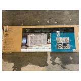 Bayside Furnishings Room Divider with 8 Storage Bins