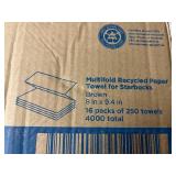 4000 Pacific Blue Multifold Paper Towles