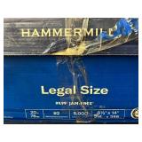 5000 Sheets of Hammermill White Copy Paper - 8.5 x 14