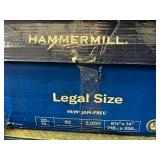 5000 Sheets of Hammermill White Copy Paper - 8.5 x 14