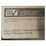 6 Rolls of Coastwide Jumbo Bath Tissue