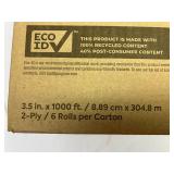 6 Rolls of Coastwide Jumbo Bath Tissue