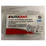 128 Piece Set of Autocraft Grade 8 Fasteners