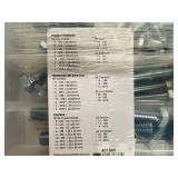 128 Piece Set of Autocraft Grade 8 Fasteners