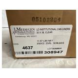 Case of 250 30x36 Clear Can Liner