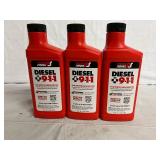3 Bottles of Power Service Diesel 911 Winter Rescue Formula