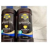6 Bottles of Banana Boat Deep Tanning Spray Oil - 4 SPF