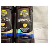 6 Bottles of Banana Boat Deep Tanning Spray Oil - 4 SPF
