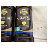 6 Bottles of Banana Boat Deep Tanning Spray Oil - 4 SPF