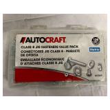 128 Piece Set of Autocraft Grade 8 Fasteners