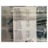 128 Piece Set of Autocraft Grade 8 Fasteners
