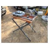 Ridgid R4030 7" Tile Saw With Stand