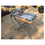 Ridgid R4030 7" Tile Saw With Stand