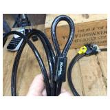 2 Masterlock Lockable Cables