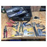 Toolbox With Tools - Staplers - Wiss Snips